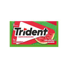 CHICLETES TRIDENT MELANCIA 5UN