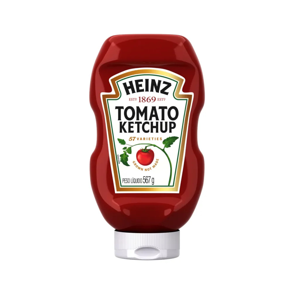 Ketchup Tradicional Heinz 567g bisnaga 
