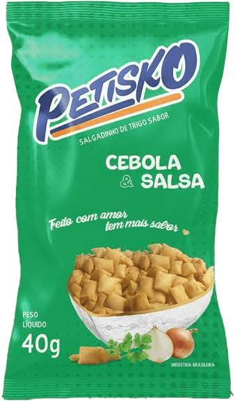 PETISKO CEBOLA E SALSA