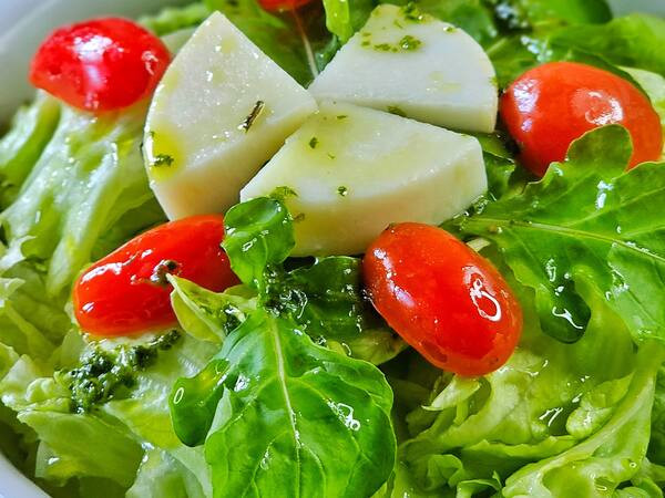 Salada de acompanhamento