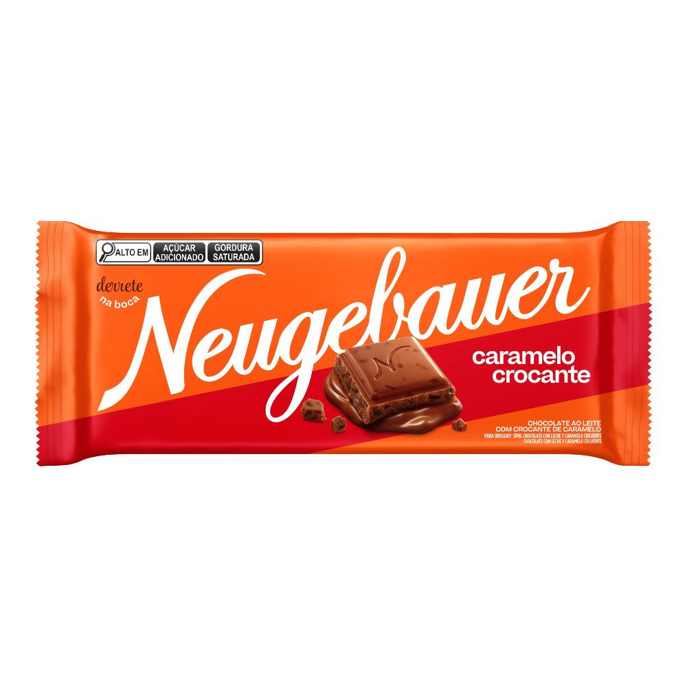 Choc Barra Neugebauer caramelo crocante 80g 