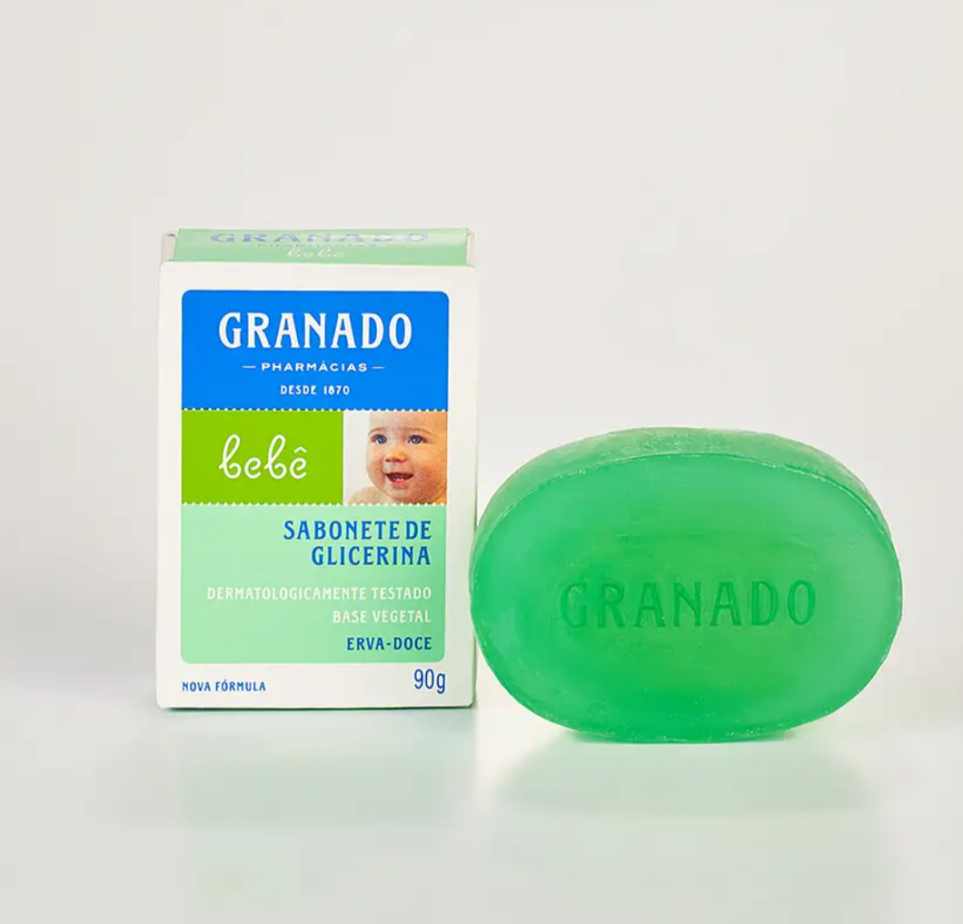 Sabonete de Glicerina Granado - Erva Doce 
