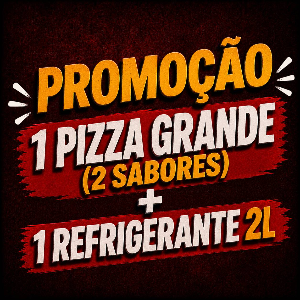 1 PIZZA GRANDE + 1 REFRI 2L