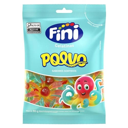 Balas Gelatinas Polvo Sabores Sortidos Fini 80g