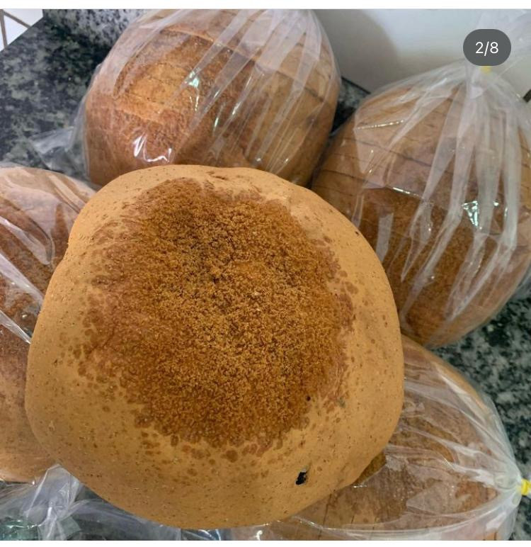 PÃO UVA PASSAS 50% INTEGRAL