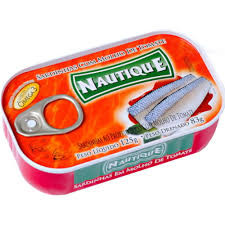 SARDINHA NAUTIQUE C/ MOLHO DE TOMATE