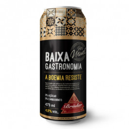 CERVEJA BG BRIIDER PURO MALTE 473ML