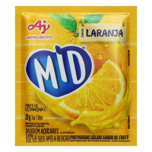 SUCO MID LARANJA 20G