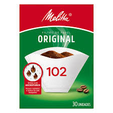 FILTRO DE PAPEL CAFÉ MELITTA 102 30UN