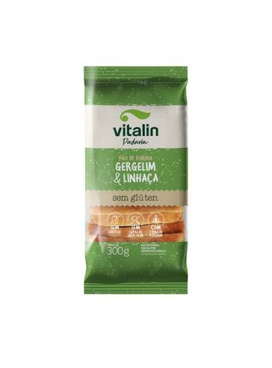Pao Forma S/Gluten Gergelim Linhaca Vitalin 300g