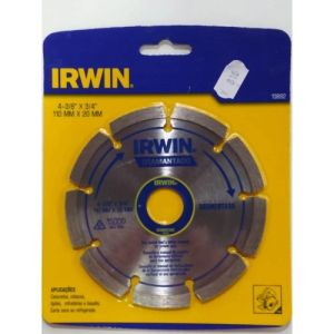 DISCO CORTE DIAMANTADO IRWIN SEGMENTADO 110MMX20MM