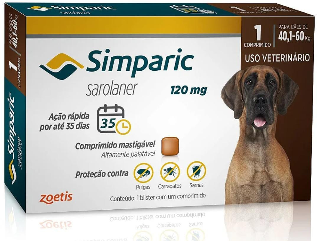 Simparic 120mg 40,1 - 60Kg
