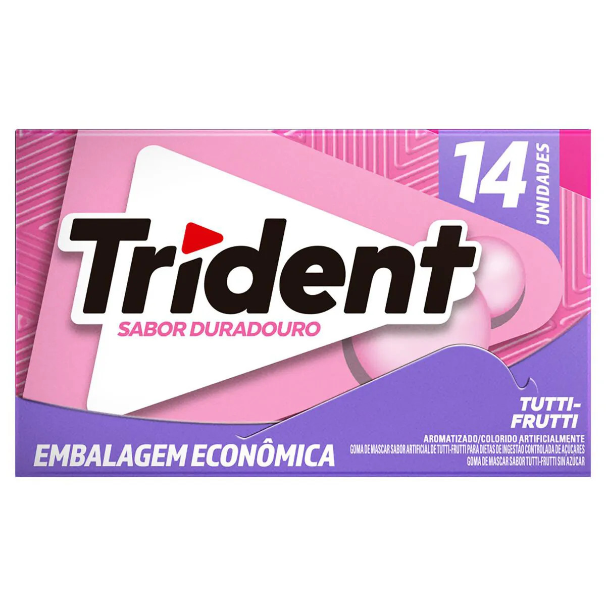 TRIDENT TUTTI-FRUTTI 14S