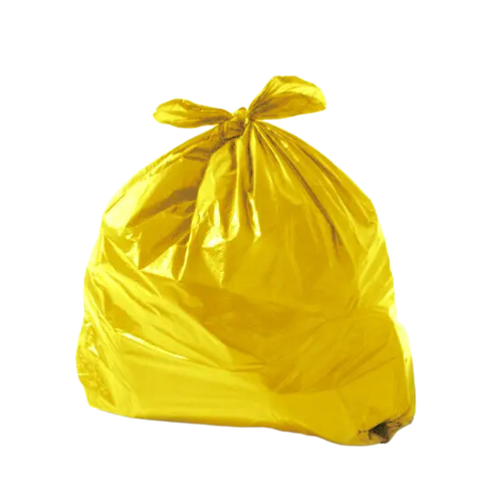 SACO LIXO ECO 40L AMARELO 50X58X0,04 C/100