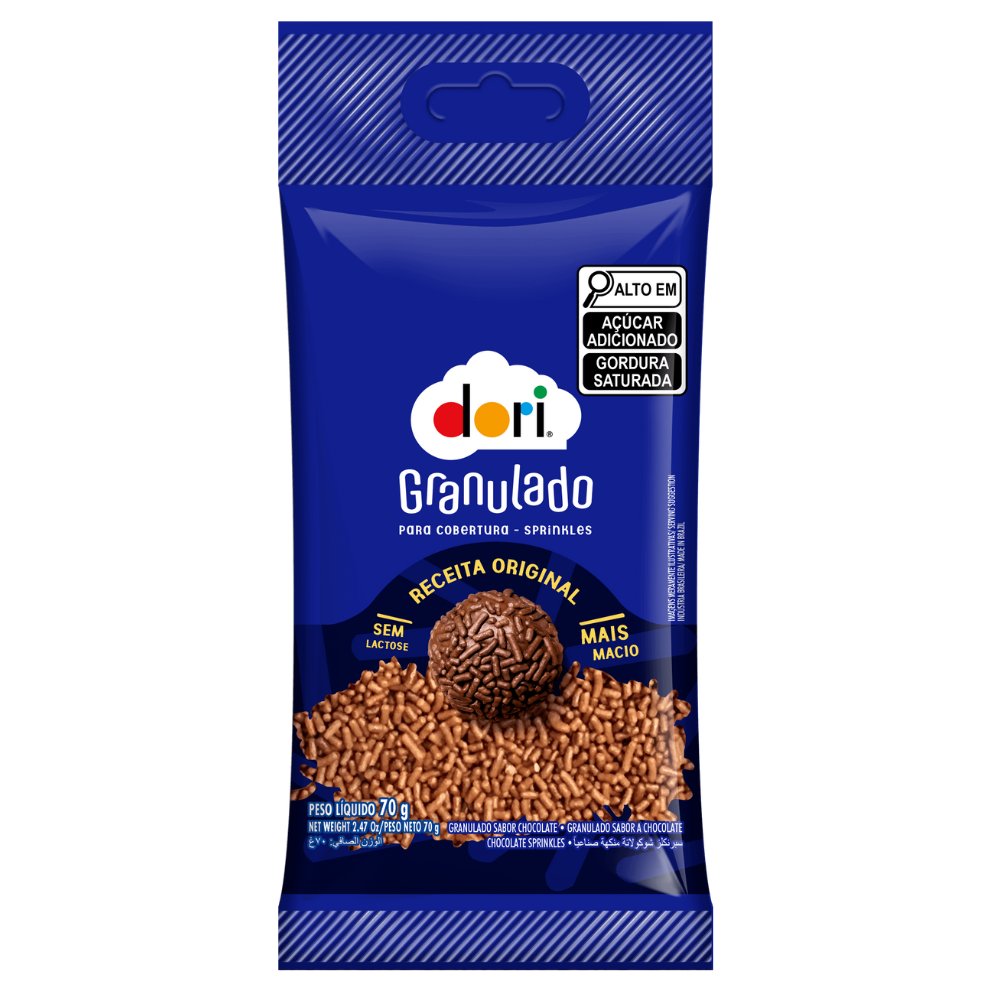 CHOCOLATE GRANULADO DORI 70G