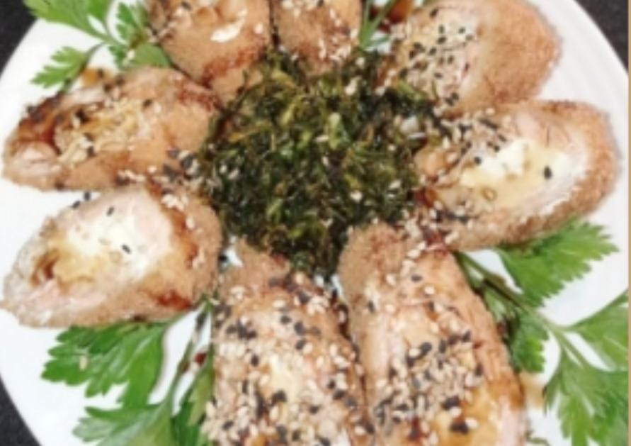 ESPECIAL TINGRADO SALMÃO E CAMARÃO 4 PEÇAS