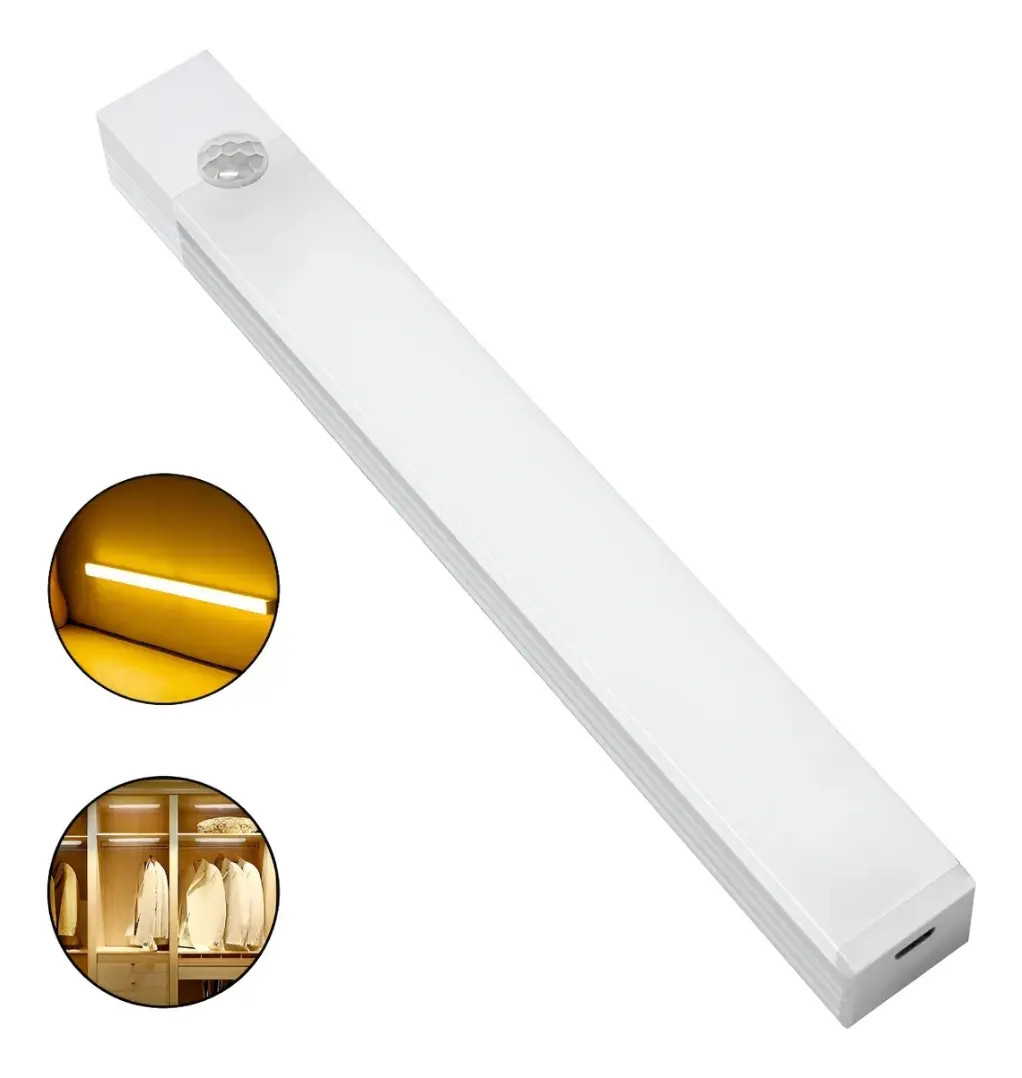 Luminária de Armário Com Sensor de Presença 20cm 