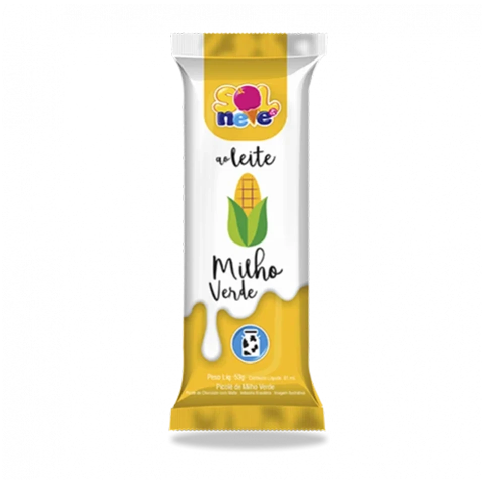 Picolé Milho Verde Sol&Neve