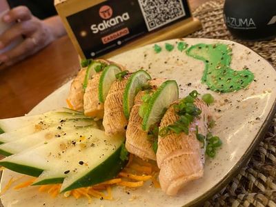 Sushi Niguiri de Salmão(10 peças)