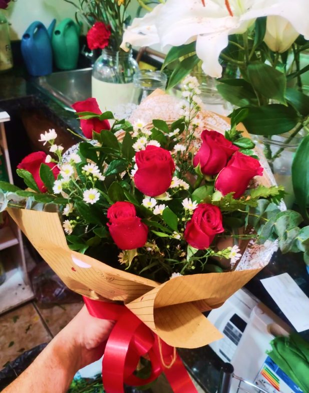 Buquê 7 Rosas Nacionais