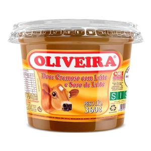 DOCE DE LEITE OLIVEIRA CREMOSO 360G
