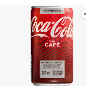 COCA COLA  COM CAFÉ 220ML