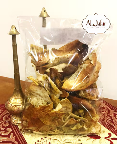 Torrada árabe com zaatar
