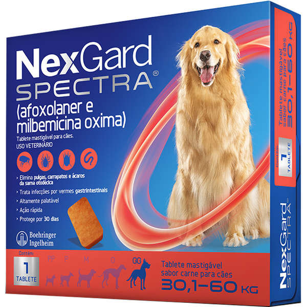 NexGard Spectra 30.1 a 60 kg - 1 Tablete