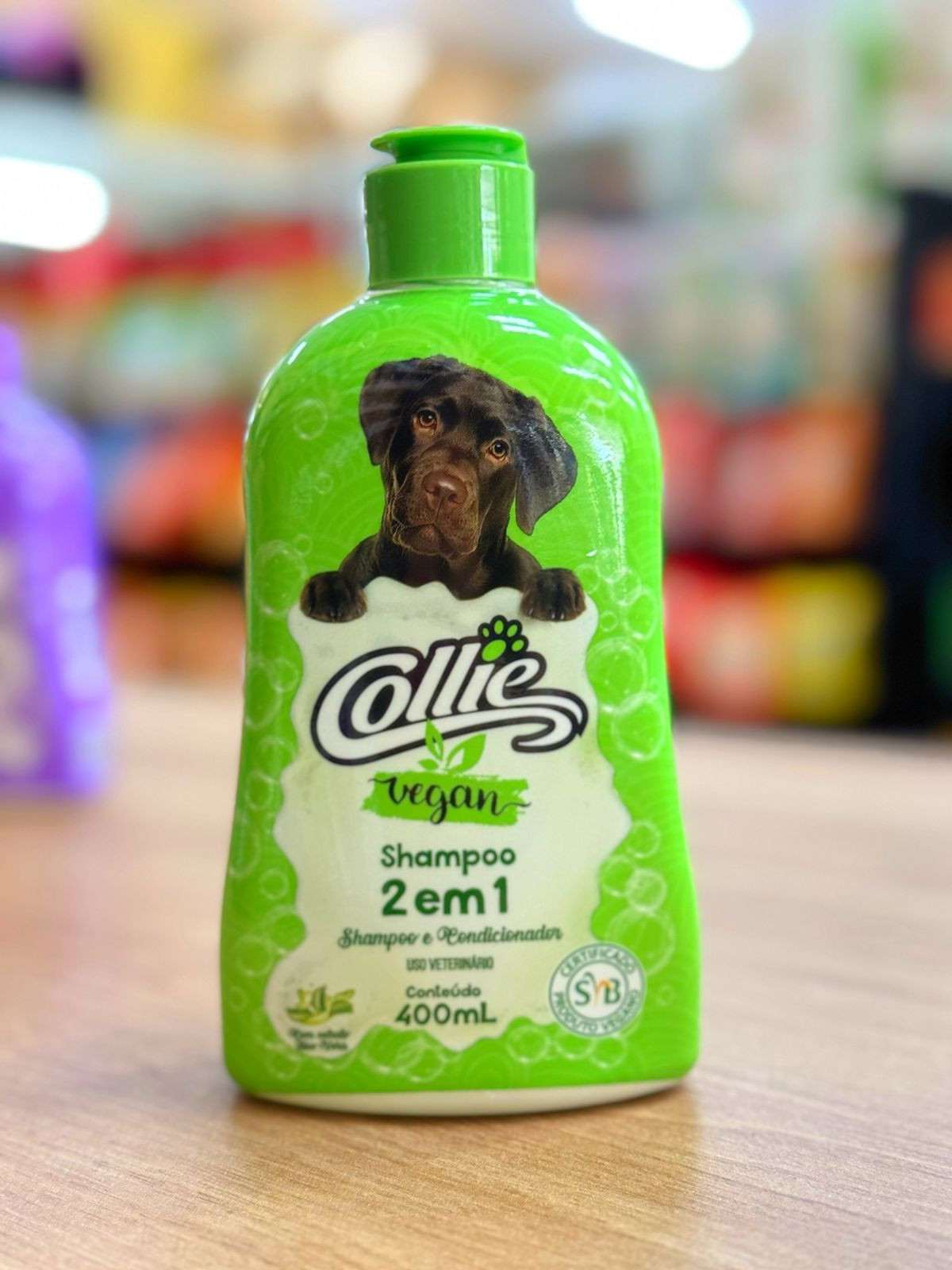 Shampoo Collie 2 em 1 400ml