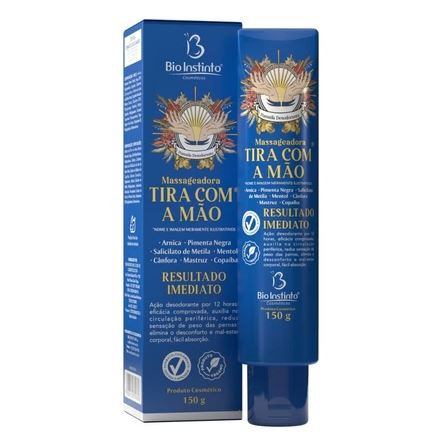 POMADA TIRA COM A MAO 150G BIO INSTINTO