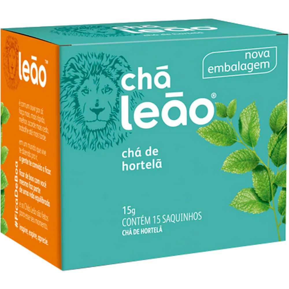 Cha Leao Cx Hortela C/10