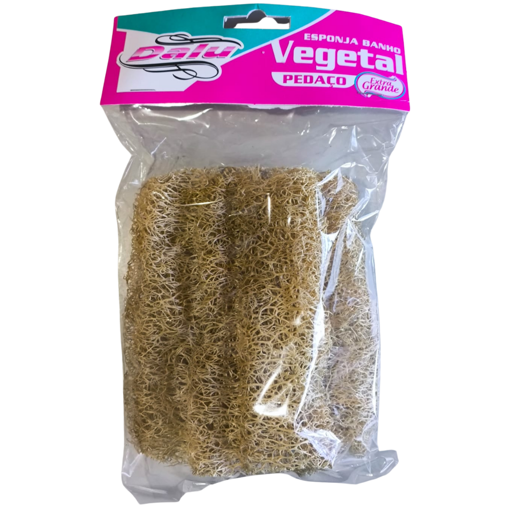 ESPONJA P/ BANHO DALU VEGETAL
