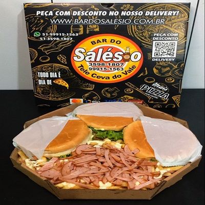 Combo de 3 xis  + fritas + recheio + queijo