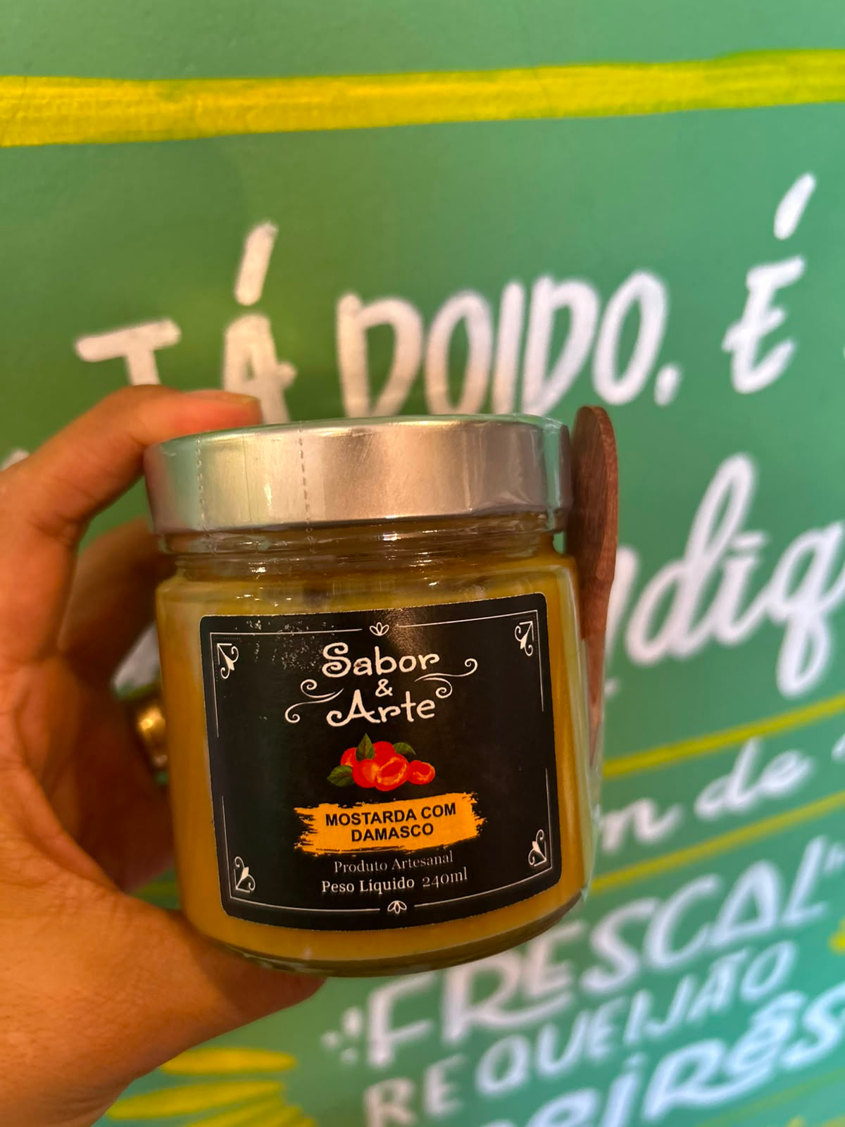 Mostarda com Damasco - 240ml