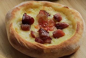 Esfiha de Bacon