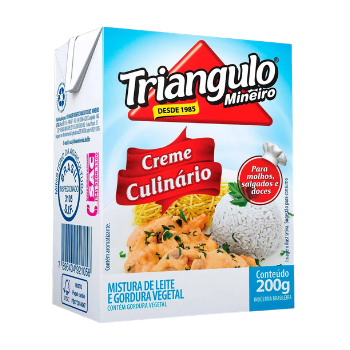 CREME DE LEITE CULINARIO TRIANGULO CX200G