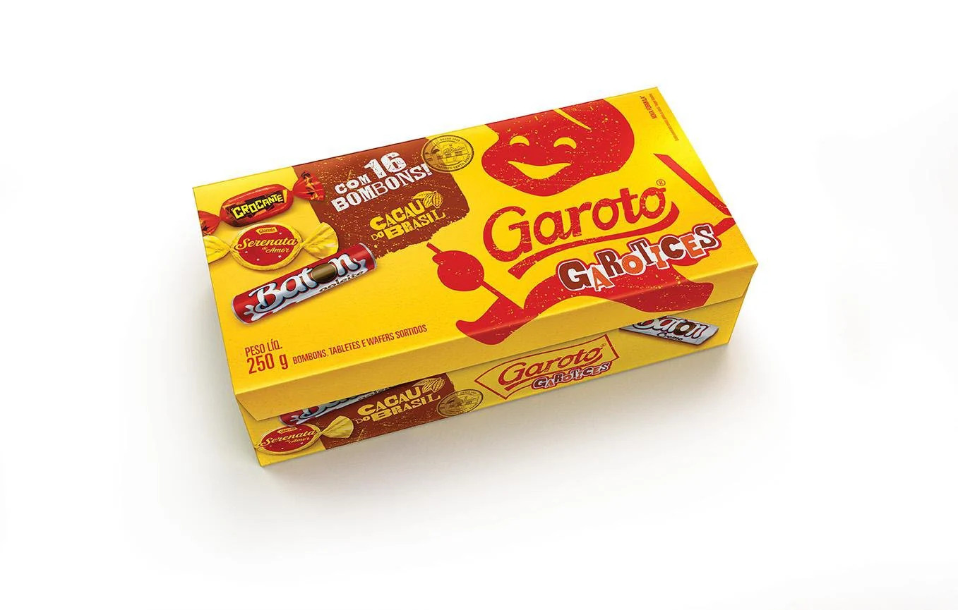 Caixa de Bombons Garoto 250g