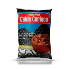 Feijao Preto T1 (Caldo Carioca) 1kg