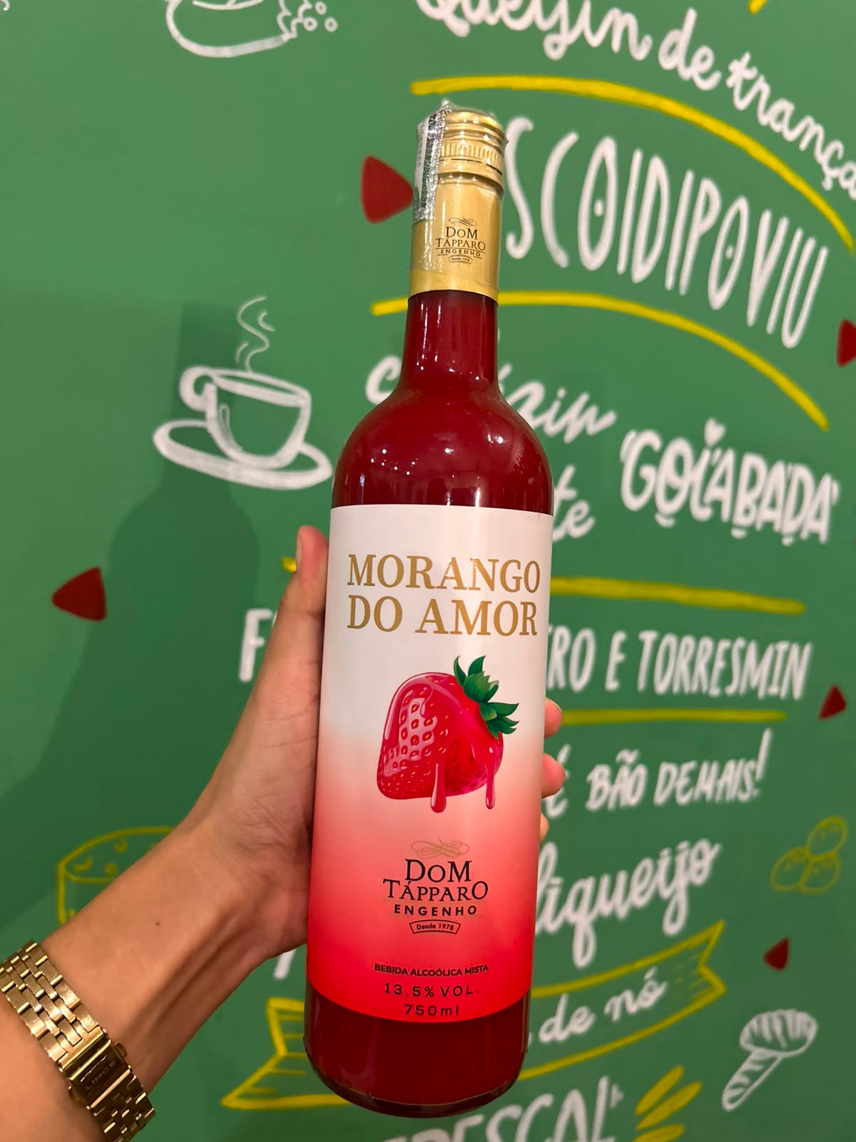 Licor Morango do Amor - 750ml