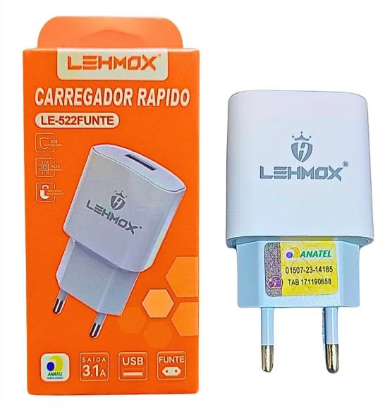 FONTE CARREGADOR LEHMOX 3.1
