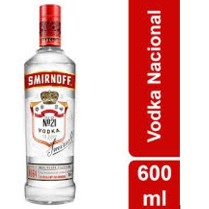 VODKA SMIRNOFF 600ML