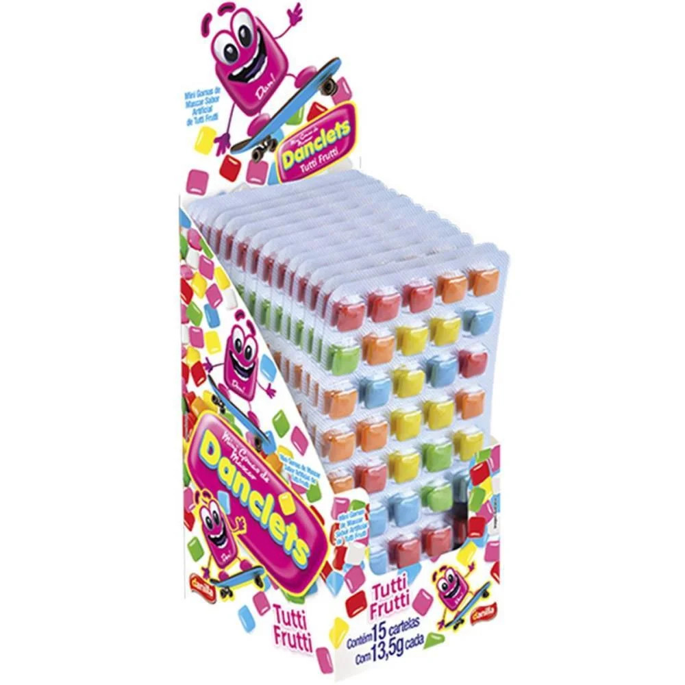 CHICLETE DANCLETS TUTTI FUTTI