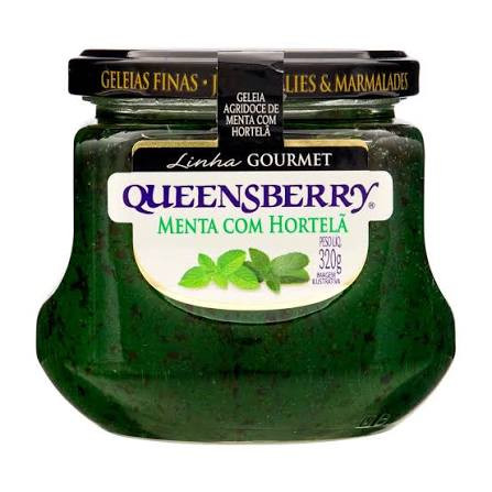 Geleia Gourmet Queensberry Menta Hortela 320g