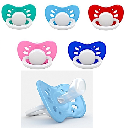 CHUPETA BICO DE SILICONE CHATA MAMITA
