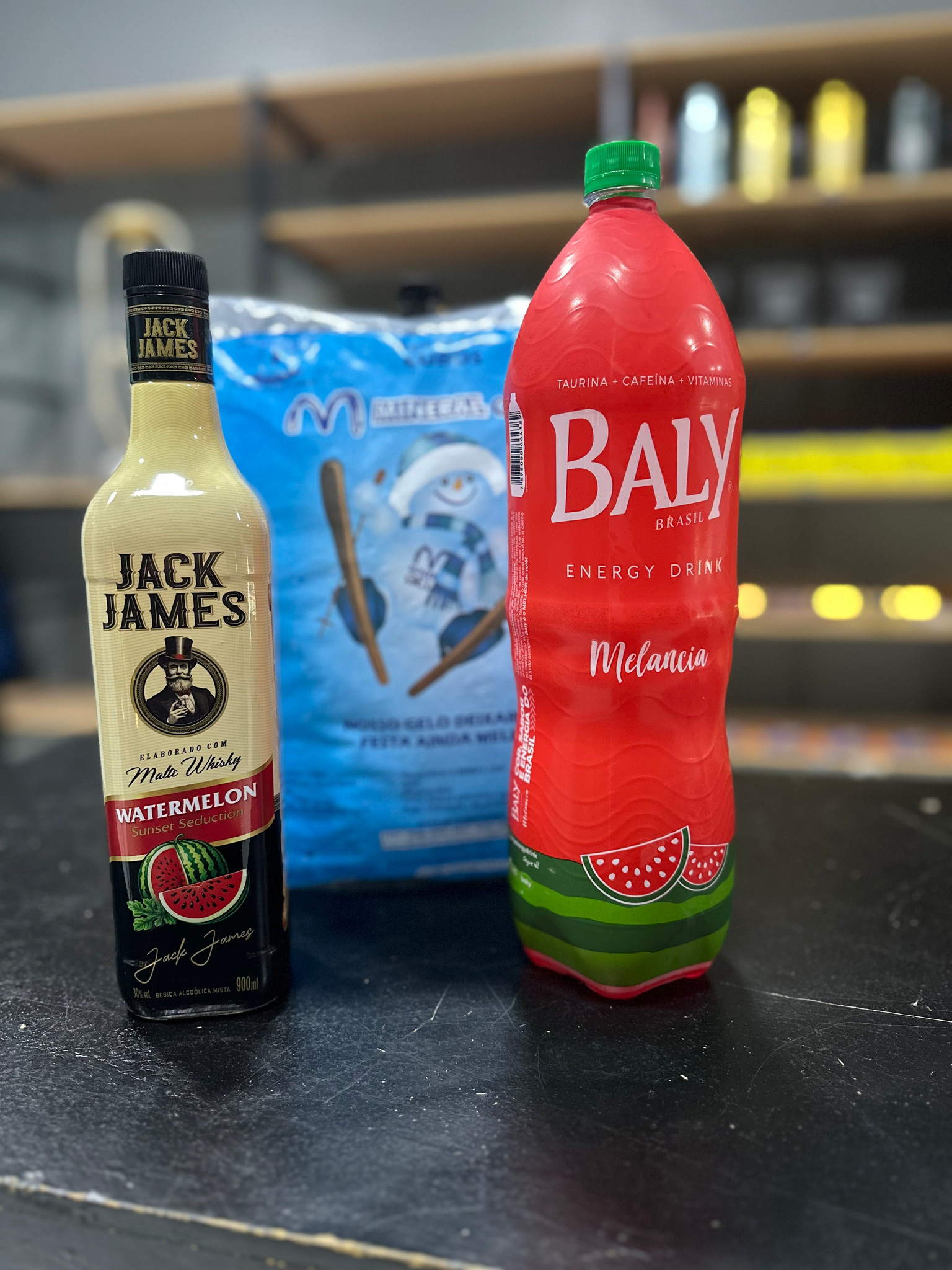 Jack James Watermelon + Baly 2L + gelo 3kg