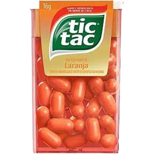 Tic Tac Pastilhas Sabor Laranja 14,5g