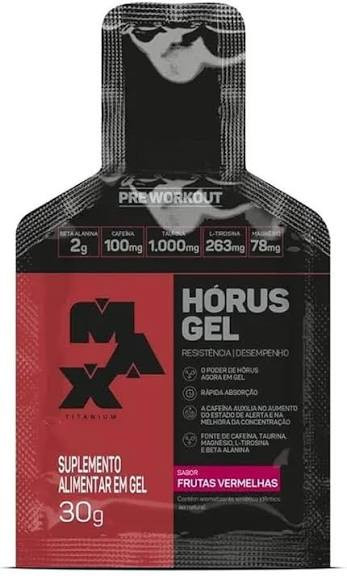 Pre T Horus Gel Max T Frut Verme Saches 30g
