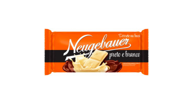 Choc Barra Neugebauer preto e branco 80g