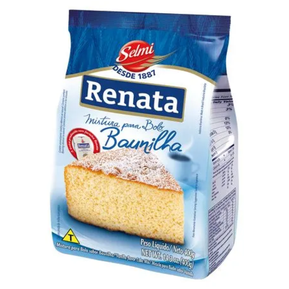 MISTURA P/ BOLO RENATA BAUNILHA 400G
