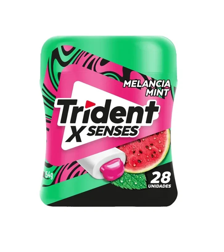 TRIDENT MELANCIA C/ MENTA PT54G